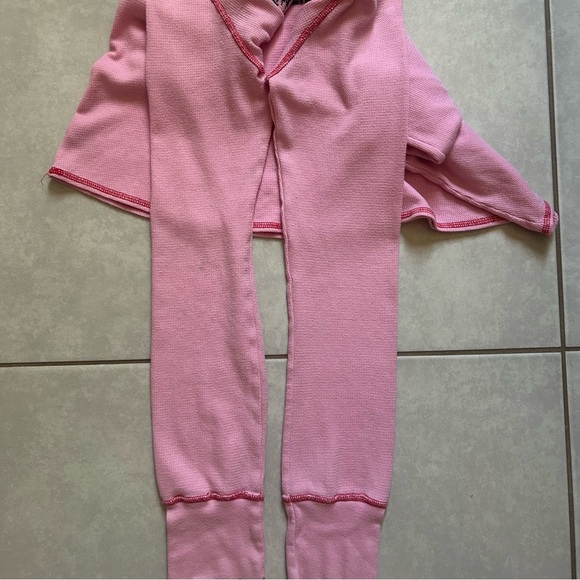 Y2K vintage Victoria's Secret PINK cotton thermal nightshirt - Picture 10 of 13